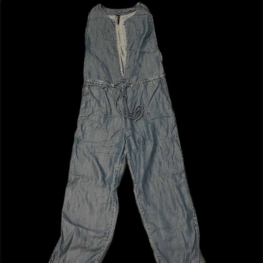 ZARA Denim Jumpsuit